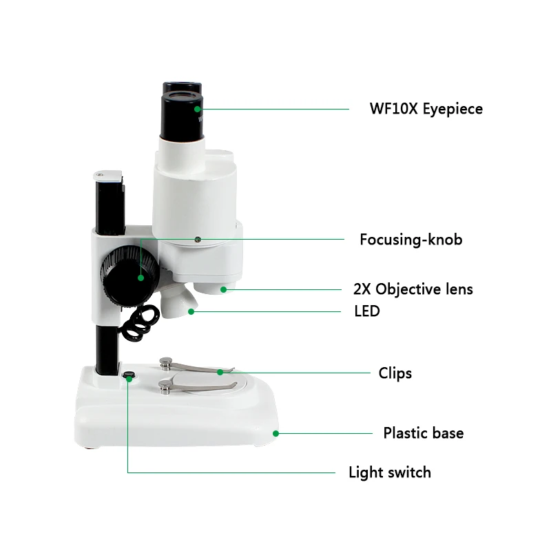 20-50X USB бинокулярный стерео микроскоп печатная плата светодиодного источника света припоя образец минерала часы для студентов дети научное образование ремонт телефона