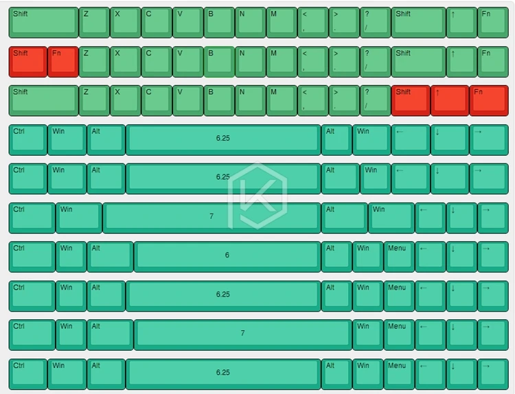 Xd84 75% eepw84 пользовательская механическая клавиатура поддерживает TKG-TOOLS Underglow RGB PCB запрограммирован kle Kimera core много макетов