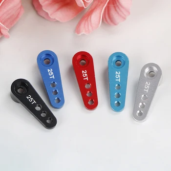 

Titanium 25T Aluminum Steering Servo Horn Arm For RC1:8 1:10 Model Car