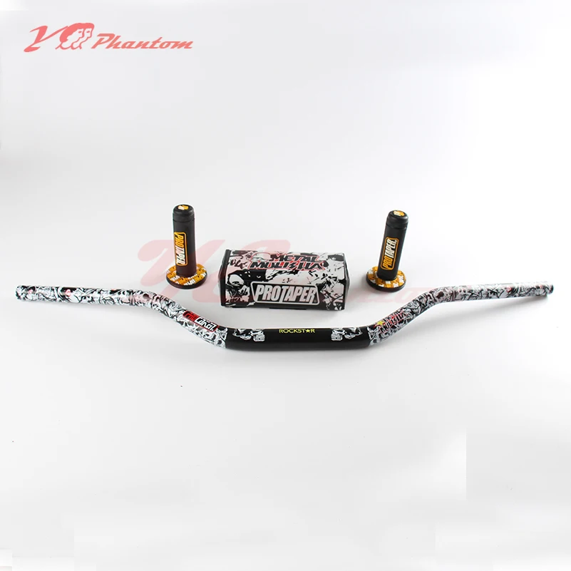 Metal Mulisha Pack Fat Bar 1 1/8"PROTAPER Handlebar pads with Handle