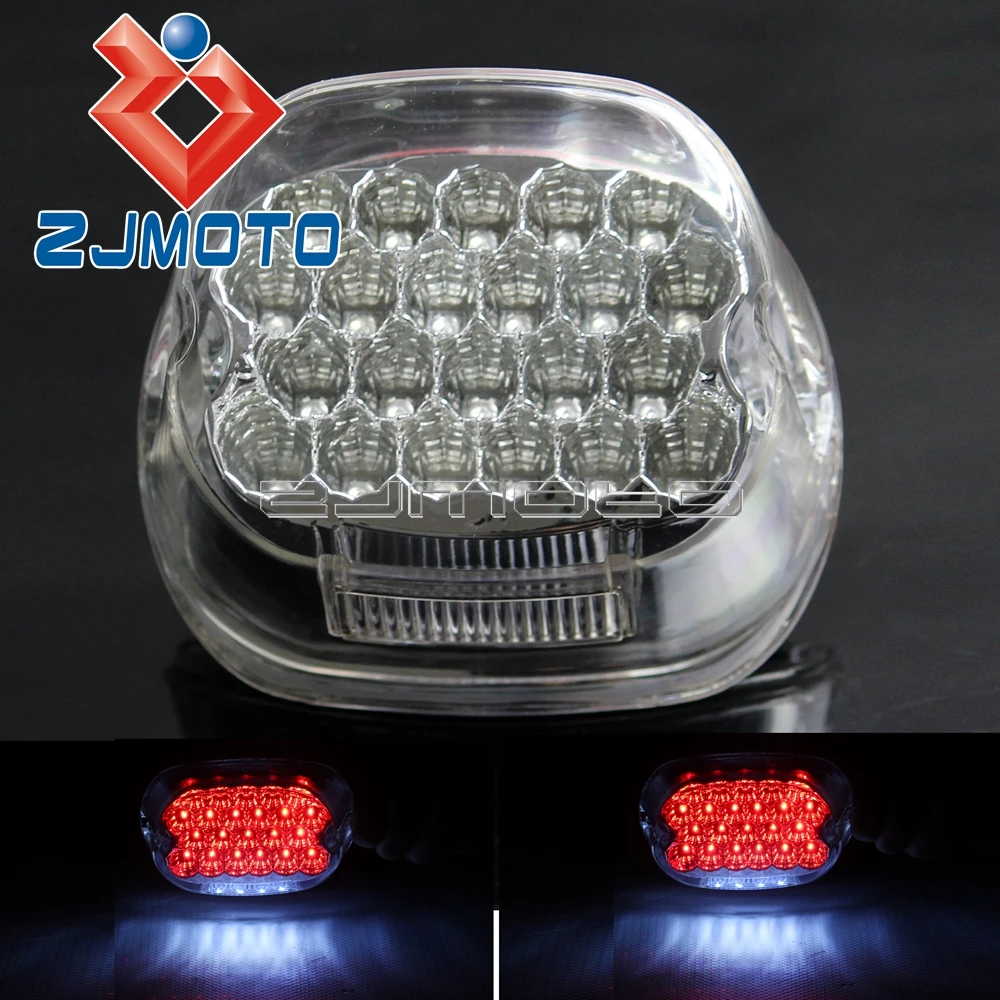 

Motorcycle LED Tail Light For Harley XL Dyna FXST FXSTS FXSTB FXSTC FLST FLSTF FLSTSB FLSTC Touring 99-Later