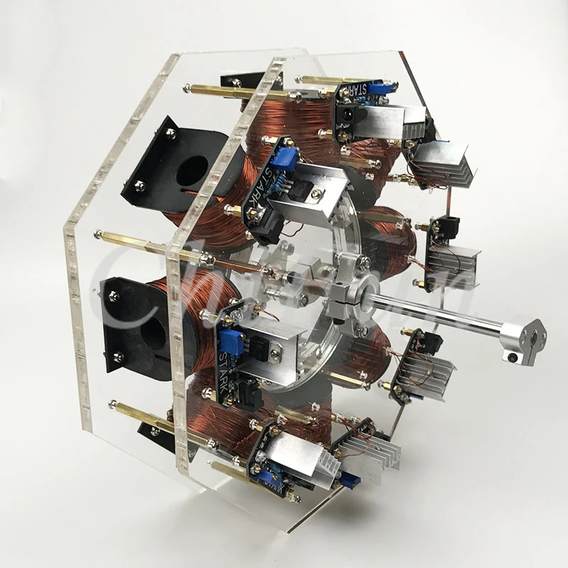 8-Fase Statore Brushless Motore A Rotore Interno Su Larga Scala Bedini Motore Pseudo-Perpetual Motion Macchina