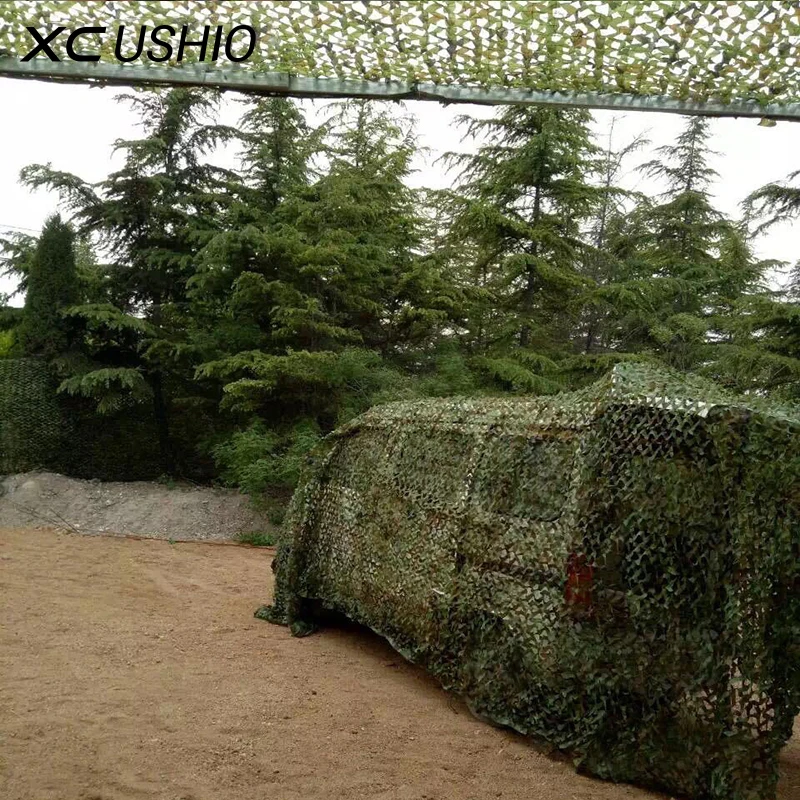 

Hunting Military Camouflage Emergency Sun Shelter Net Woodland Camping Jungle Netting Woodlands Camo Car Covers Tent Outdoor