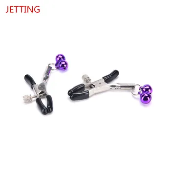 

1 PCS Jewellery Bust Massager Flirt Nipple Clamps Clips Stimulate Toy Adult Products