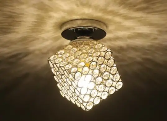 

European simple modern creative personality LED crystal ceiling lamp corridor lamp corridor lamp stairs balcony lamp SD136