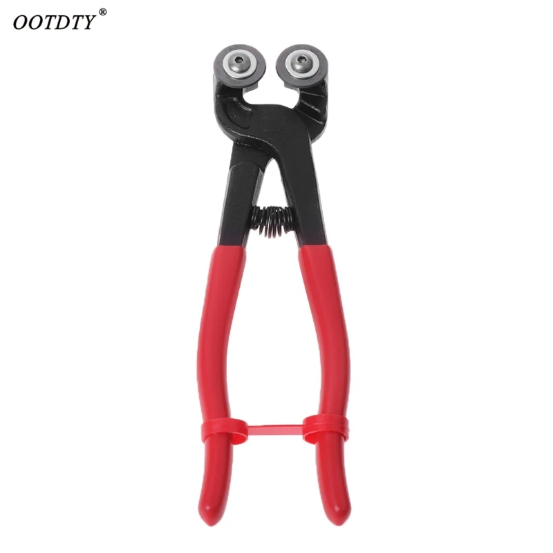 

OOTDTY Glass Mosaic Tile DIY Manual Round Pliers Cutter For Home Decoration DIY Tool