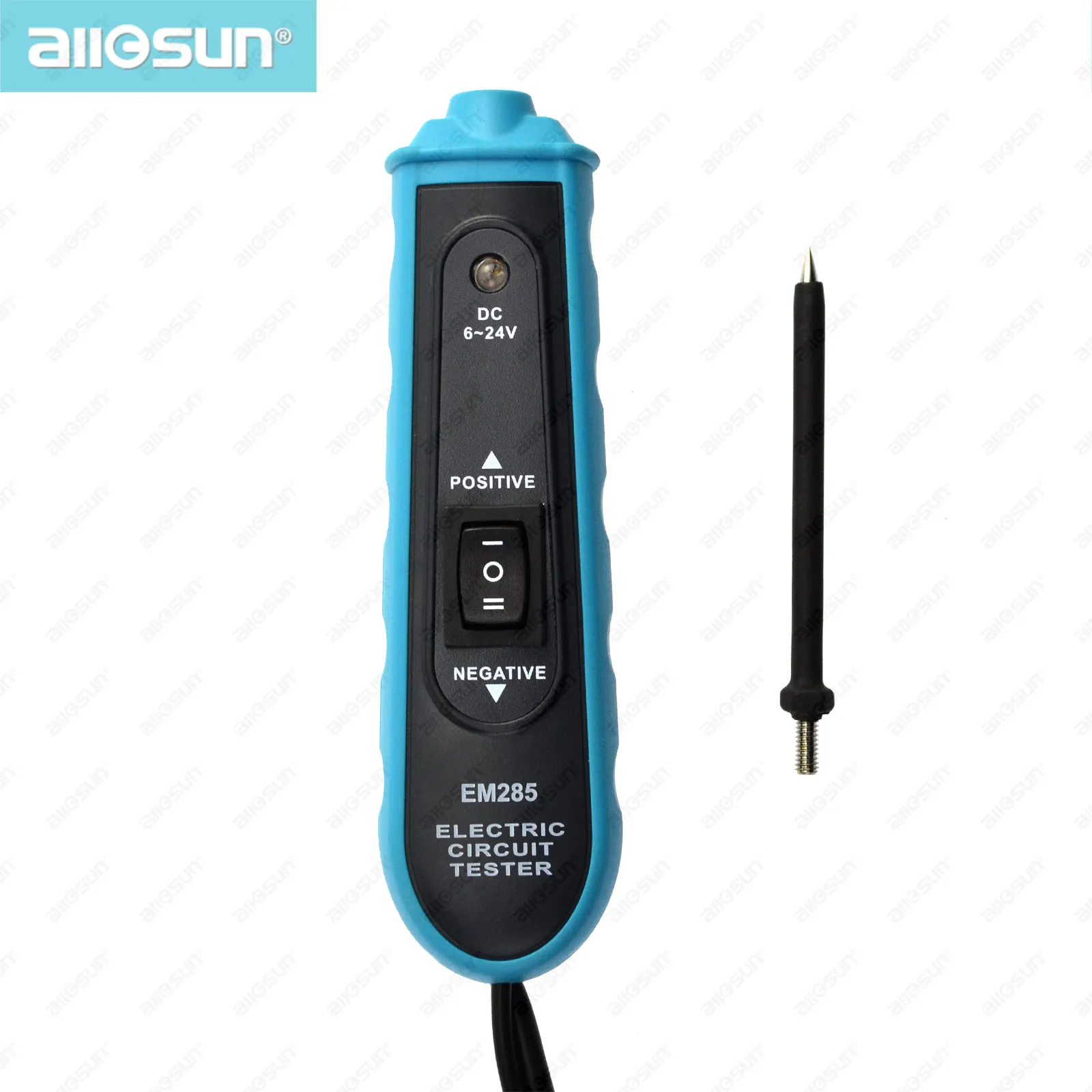 Herramientas del sistema eléctrico del coche del probador del circuito eléctrico de automoción para la lámpara del cable de voltaje de continuidad probador corto y abierto todo el sol EM285