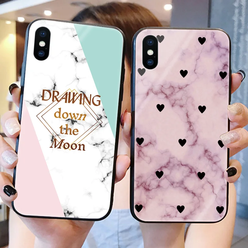 

Tempered Glass Cases For Huawei Mate 9 10 20 Pro P9 P10 P20 Lite Plus P Smart Coque for Honor 7A 8X 9 Lite Note 10 Y9 2019 Cover