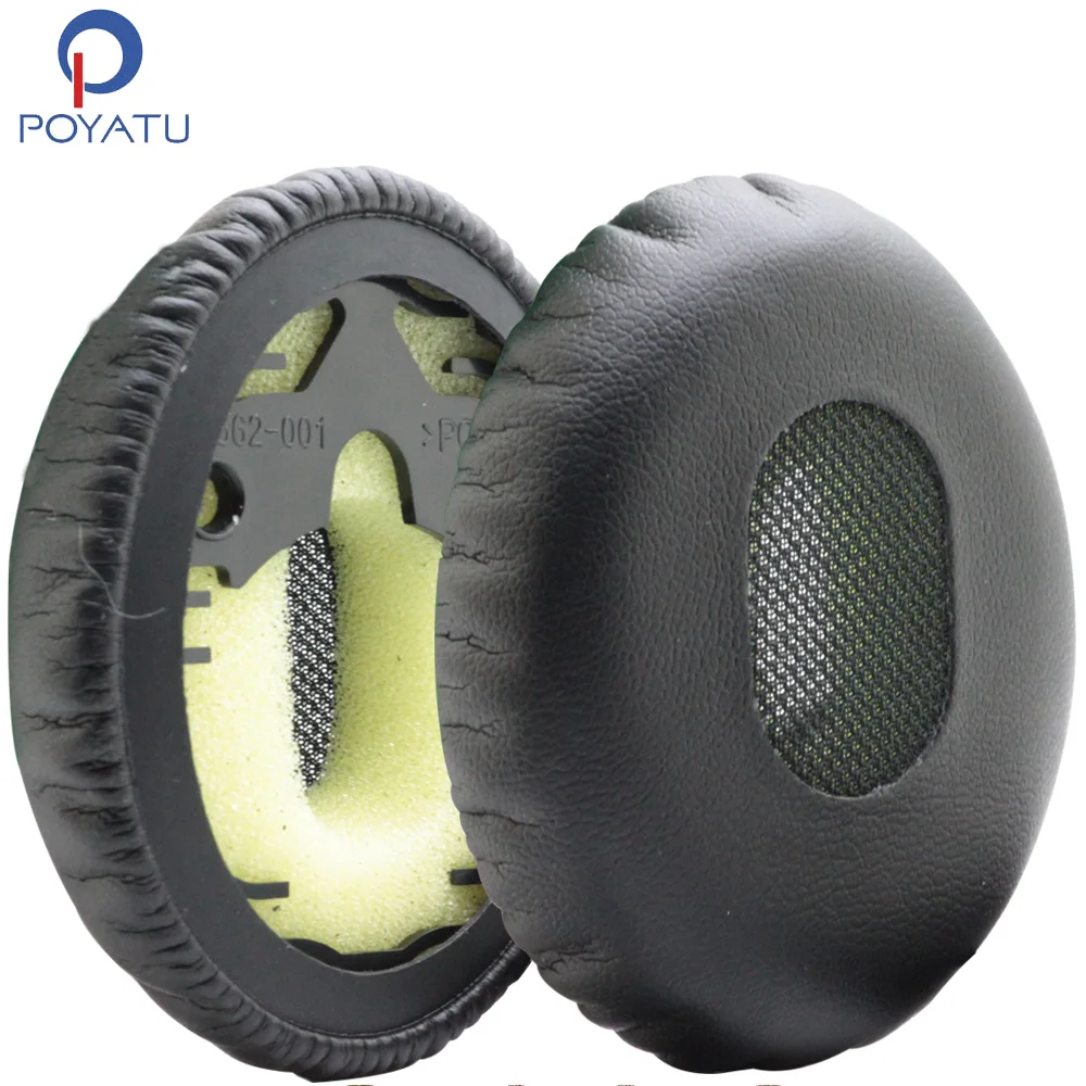 

Poyatu Earpads For Bose On-Ear/OE1 QC3 QuietComfort 3 Headphone Replacement Ear Pad Ear Cushion Ear Cups Ear Cover Repair Parts