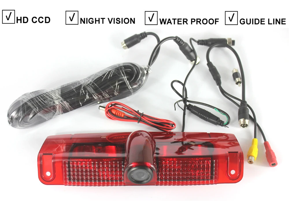 

Car Brake Light Backup Camera For CHEVROLET EXPRESS VAN GMC SAVANA VAN CCD Reverse Rear View Auto Camera Parking LED 600TV Line