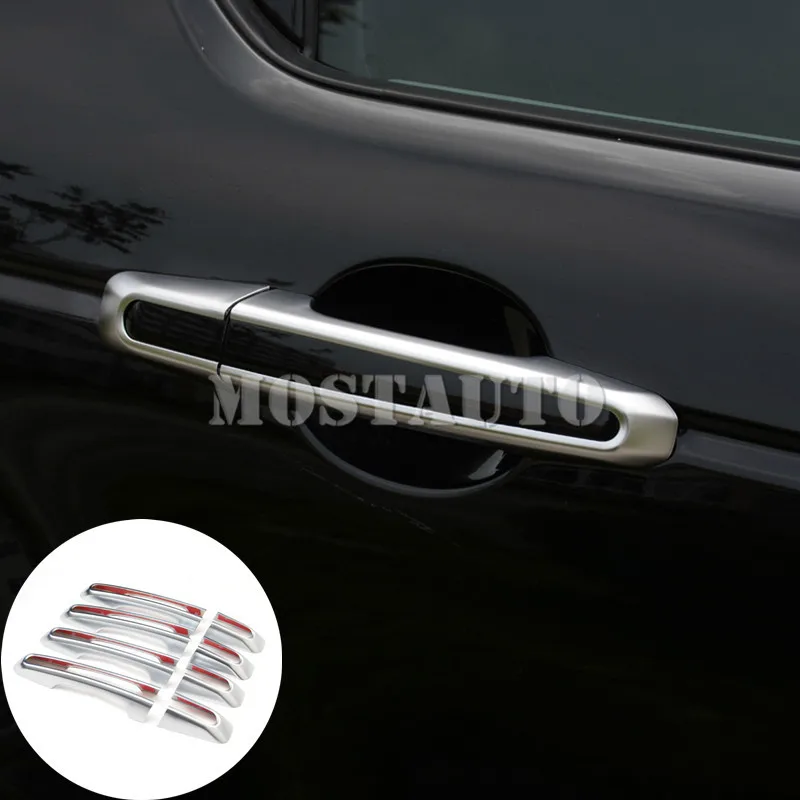 Абс Автомобильная дверная ручка Накладка для Land Rover Discovery Sport- 8 шт. черный/серебристый
