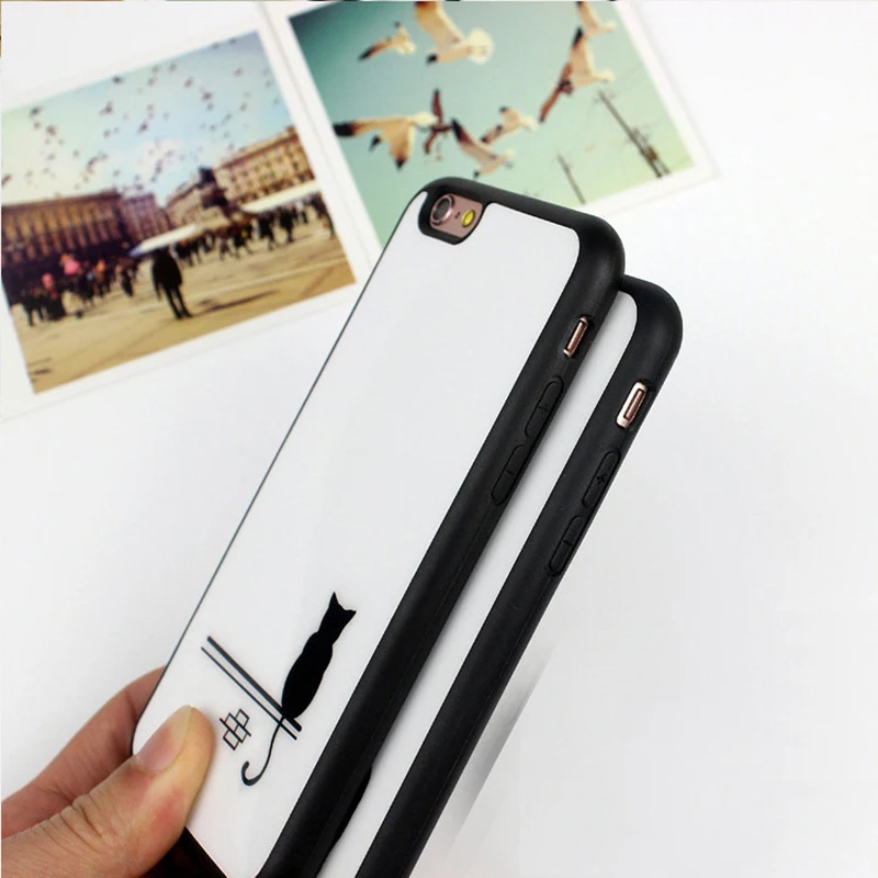 Для iPhone 6 s case для Plus TPU мягкий силиконовый телефон антидетонационных мобильного