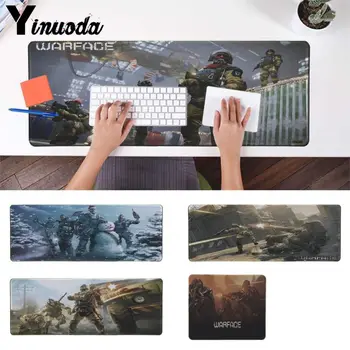 

Yinuoda 2018 New warface Office Mice Gamer Soft Mouse Pad Free Shipping Large gaming Mouse Pad Keyboards Mat desk pad