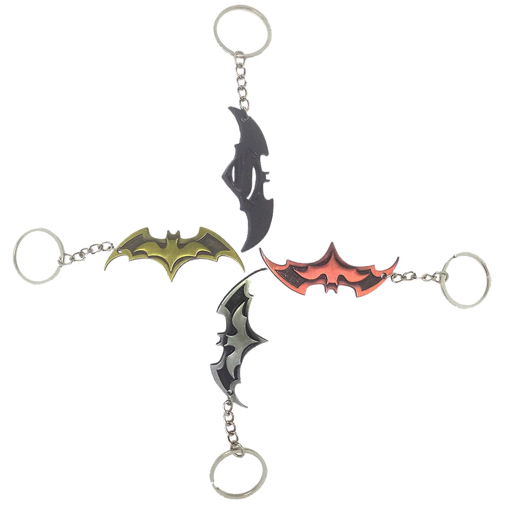 

New Fashion Car Key Ring Avenger Union Batman keychains For Bag Key Holder Charm Hanging pendant Key Chains Women & Men