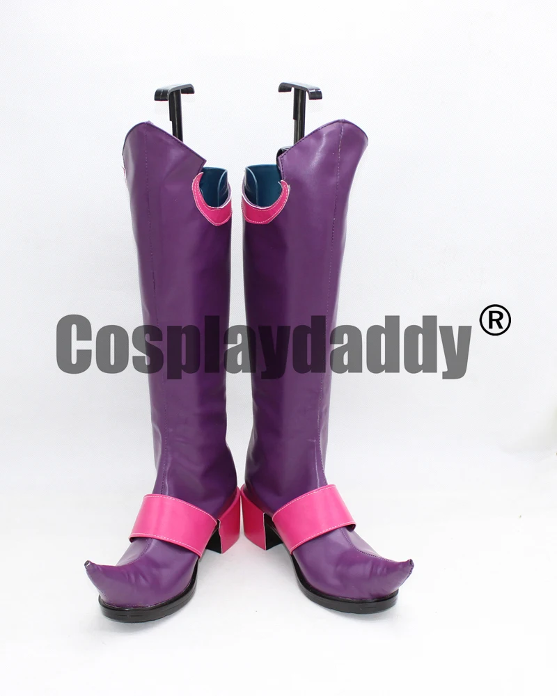 

Little Witch Academia Lotte Yanson Halloween Witch Cosplay Shoes Boots X002