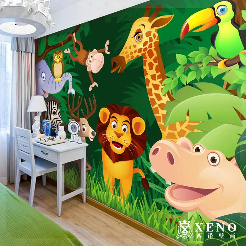 El gran tapiz mural beijingqiang verdadero niño de dibujos