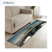 Башня прямоугольник Нескользящий Впитывающий Коврик для ванны коврик для гостиной спальни ковровое покрытие для пола Infantil