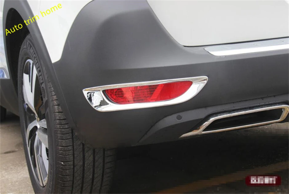 

Lapetus Side Rear Tail Fog Lights Lamp Molding Garnish Cover Trim 2 Pcs / Set Fit For Peugeot 5008 / GT 2017 2018 2019 ABS