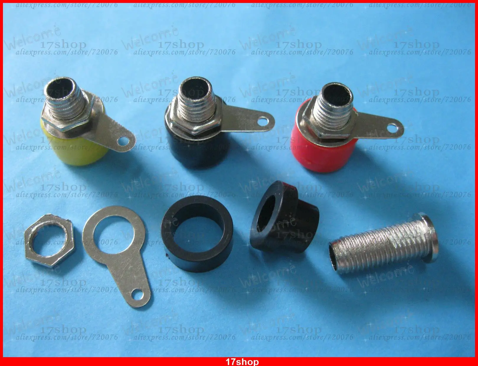 Buy 15 pcs 3 colors Red Black Yellow Banana Jack For