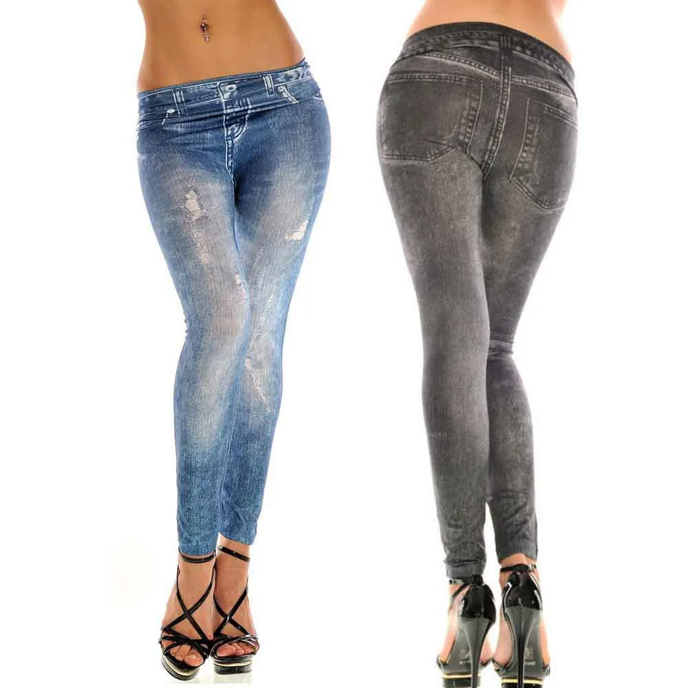 Women Skinny Jeggings Sexy Pants Soft Leggings Pencil Pants Clothing ...