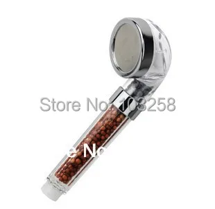 

Tourmaline SPA Anion Shower Head Hand Held Bathroom Rain Shower Nozzle ABS Filter Saving Water Massage Sprayer Shower Rose
