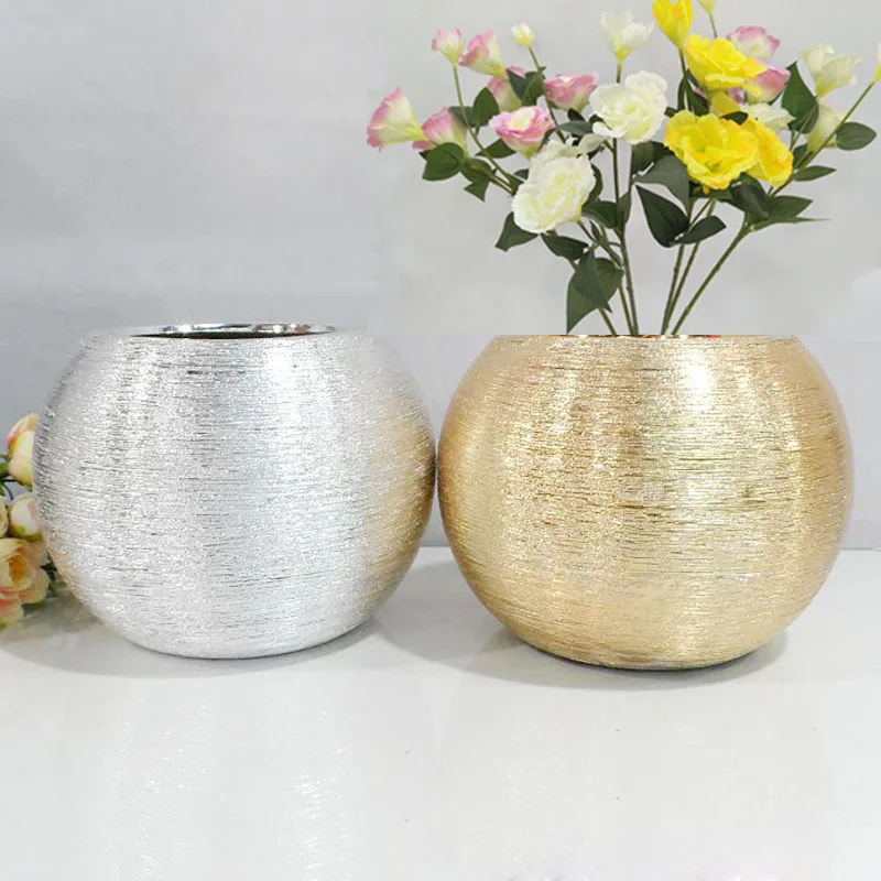 Цветы вазы стол центральный ваза с обшивкой керамическое Искусство матовый Настольный держатель для цветов для украшения дома Лучшие подарки G059