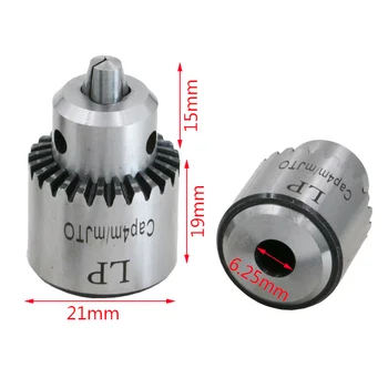 

4Pcs High-Carbon Steel Miniature Motor Drill Chuck Clamping 0.3mm-4mm With Drill Chuck 5MM Clamp Connection Shaft And Wrench