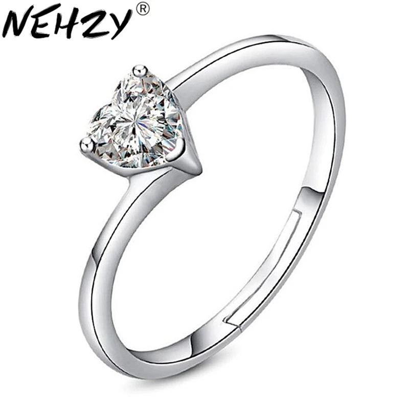 Silver fashion aesthetic ring popular accessories lady ...