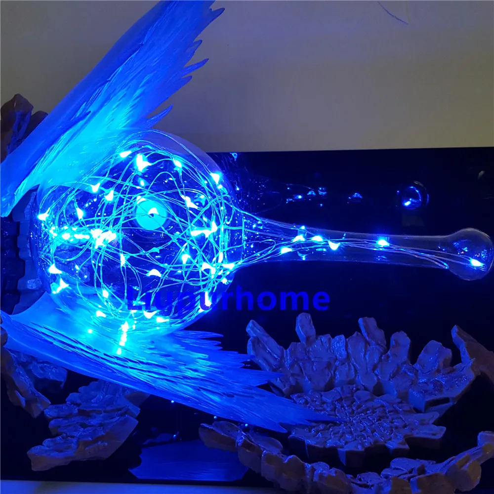 Lampara «Жемчуг дракона» с рисунком из аниме «Драконий жемчуг зет» рисунок светодиодный Ночной светильник лампа Сон Гоку камехамеха светодиодный взрыв сцены DIY Настольная лампа для Спальня дома MY2