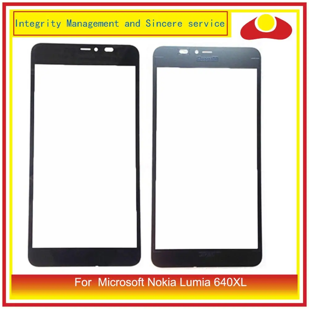 Оригинальный Для Microsoft Nokia Lumia 640XL сенсорный экран дигитайзер панель передняя