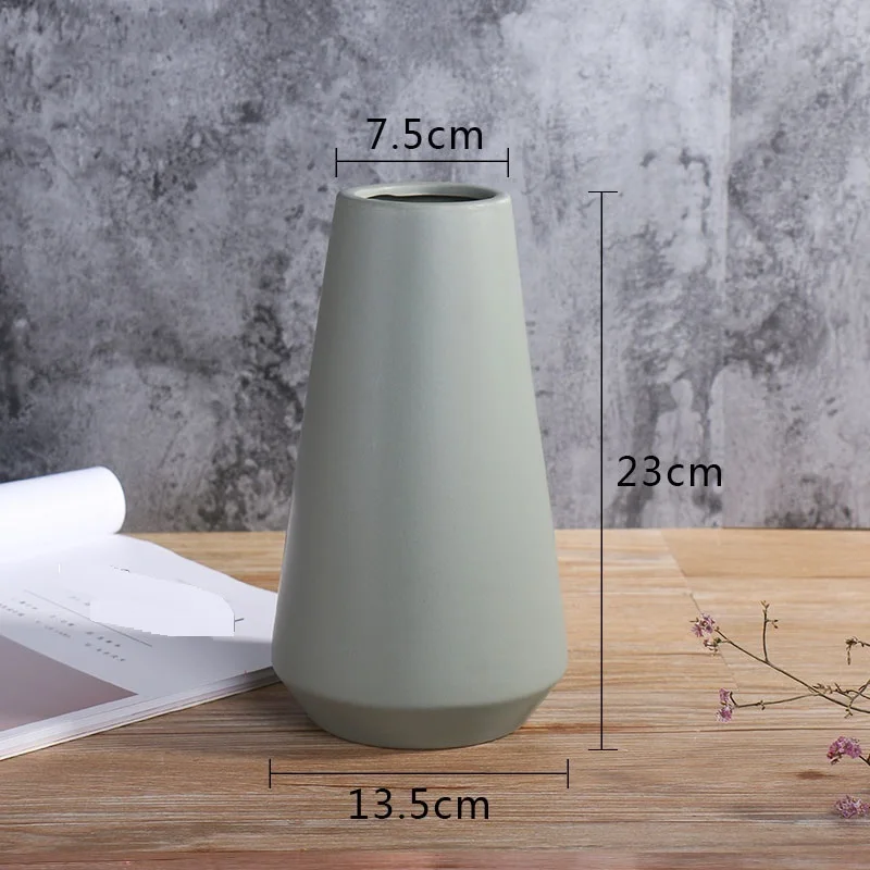 Ozdobne For Vazen Decorativos Para Casa Jarron Decoracion Teraryum Vaso De Flor аксессуары для украшения дома Современная ваза для цветов - Цвет: Version G