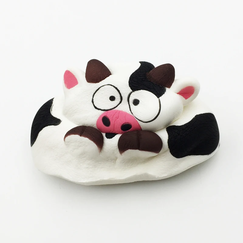Корова мягкая Jumbo медленный рост Kawaii оптовая продажа Squishies игрушки для детей подарки на день рождения для детей Высокое качество Животные