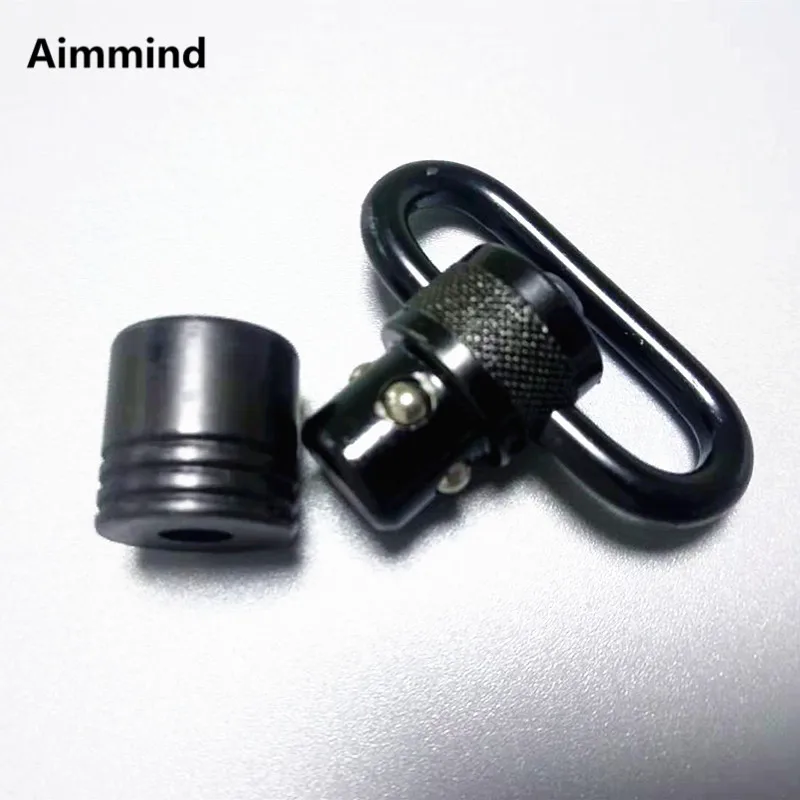 

High quality Push Button Quick Release Detachable Sling Swivel Mount Tactical Sling QD Loop 32mm Adapter For Gun Rifle Shotgun