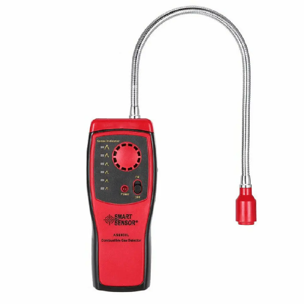 Gas Detector Combustible Hand-held Leak Detecto Biogas alarm AS8800L | Инструменты