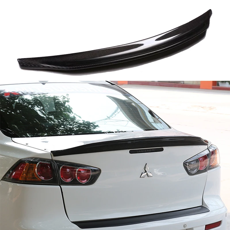 

Carbon Fiber Rear Trunk Wing Spoiler Duckbill for Mitsubishi Lancer EX 2009-2015