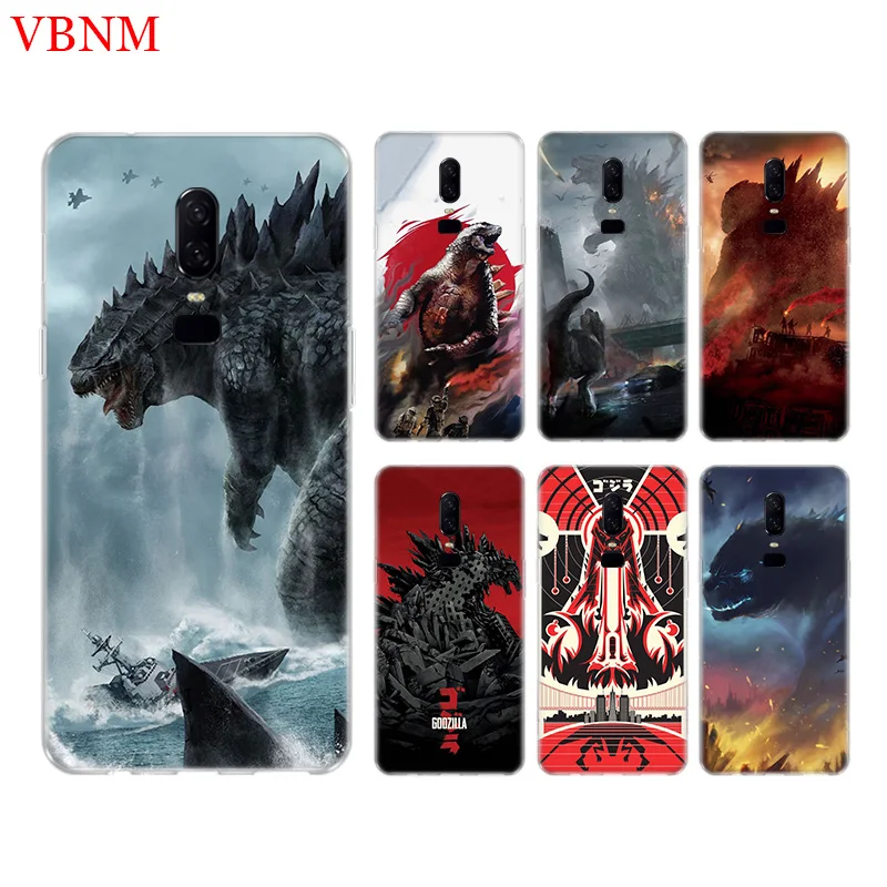 Godzilla Gojira Funny Phone Back Case For font b OnePlus b font font b 7 b