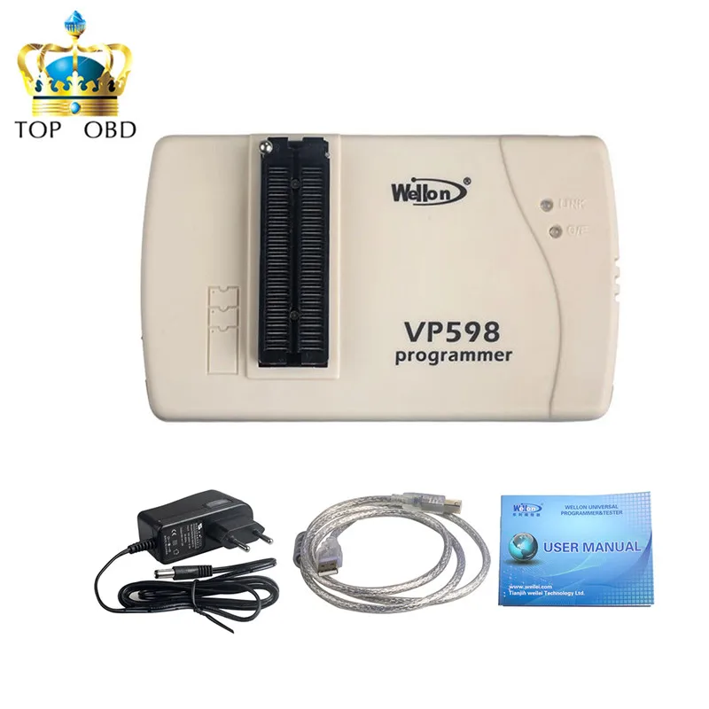 

2019 NEW Promotion for Original Wellon VP598 Universal Programmer (Upgrade Version of VP390) with best price