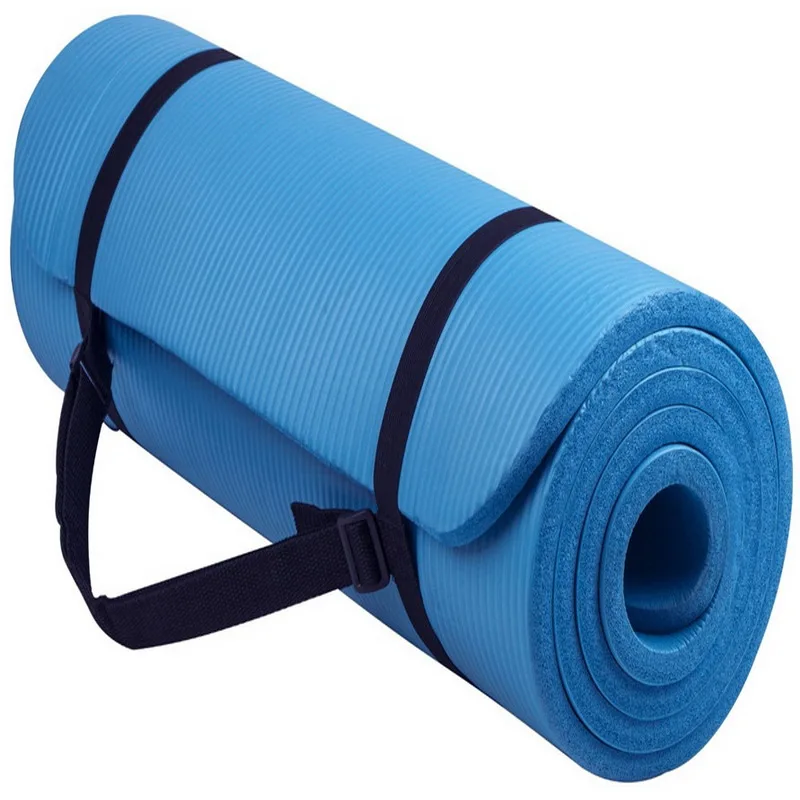 Sports Yoga Mat Multifunctional Yoga Mat Sling Strap Elastic NBR Non-slip Fitness Gym Belt For Sports Exercise 6 Colors