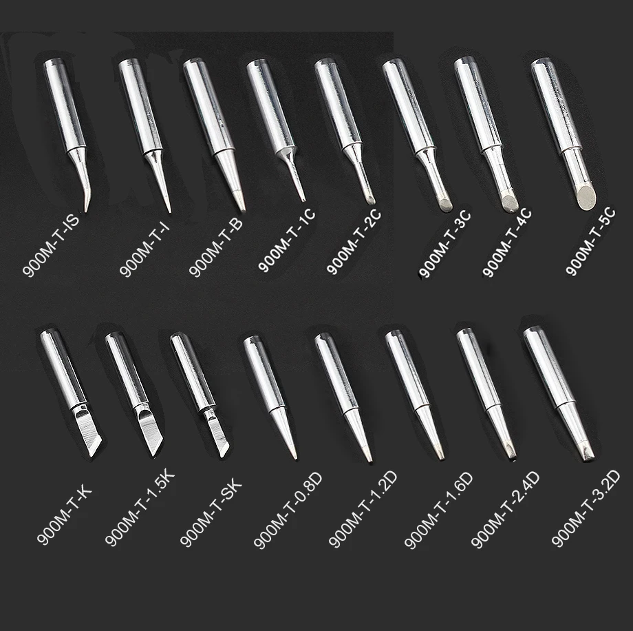 10 шт./лот без примесей свинца и сменные 900M-T жало паяльника для паяльная станция