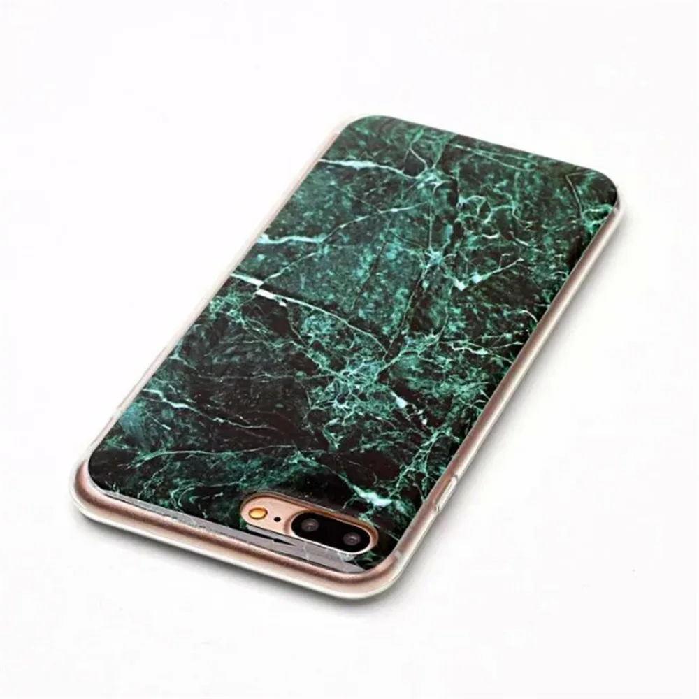 Гранит Мрамор изображение камня мягкий чехол из TPU с дизайном в виде чехол для Appie iPhone 5C 5 5S SE 6 6S 7 8 плюс ультратонкий каменный накладка с текстурой под кожу питона