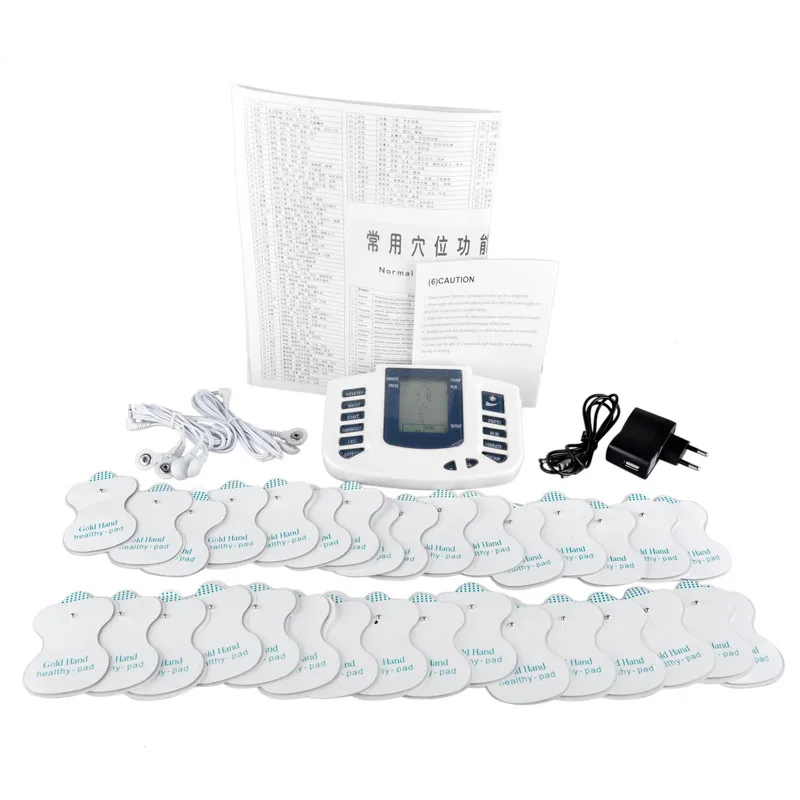 JR309 Здравоохранение Электрический миостимулятор колодки иглоукалывания терапия машина для похудения телом