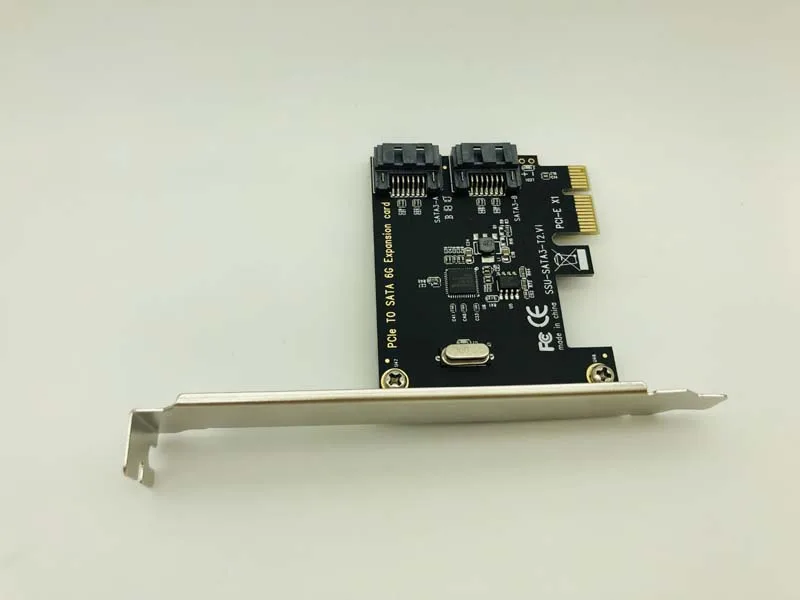 H1111Z добавьте карты PCI E SATA 1X 4X 8X 16X Express к 3 0 2 порта III 6 Гбит/с плата адаптера