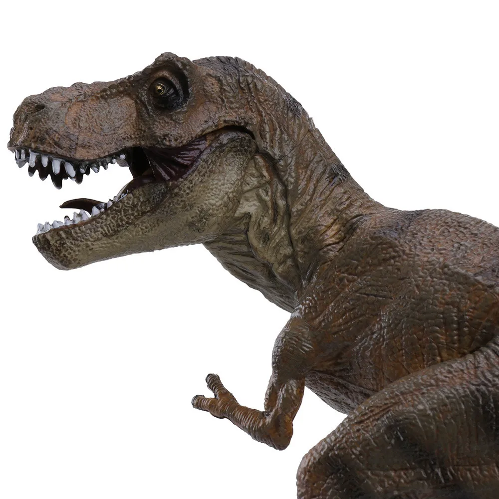 Динозавр игрушки для детей Пластик Dinosaurios De игрушка в виде фигурки игрушки-Динозавры для детей с тираннозаврами; подарок на день рождения K420