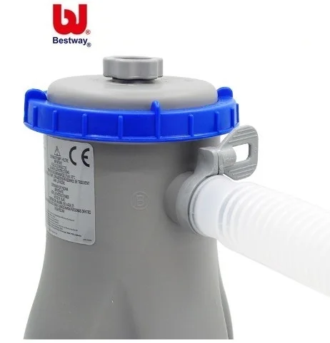 58383 Bestway 530 Gal Flowclear фильтр насос ламинированный плавательный бассейн воды циркулирующий фильтр 2006 л очиститель воды для бассейна