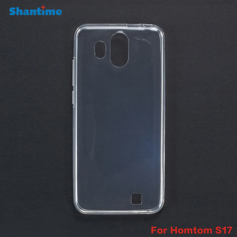 For Homtom S17 Gel Pudding Silicone Phone Protective Back Shell Soft TPU Case |