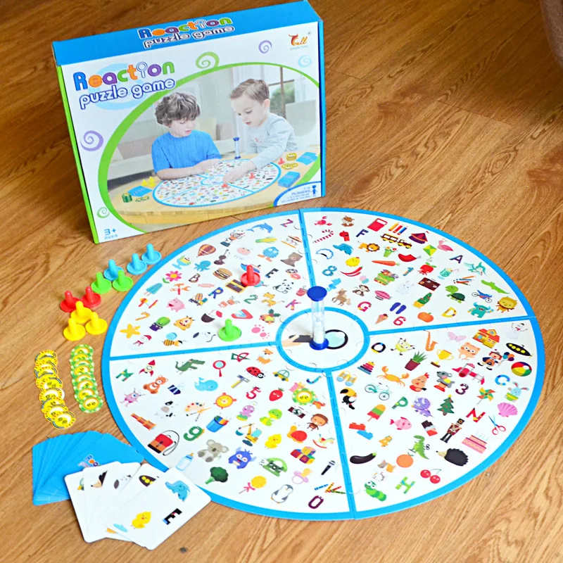 

Kids Children Funny Spot Card Games Board Game Focus On Training Brain Development Learning Family Party Paper Toys