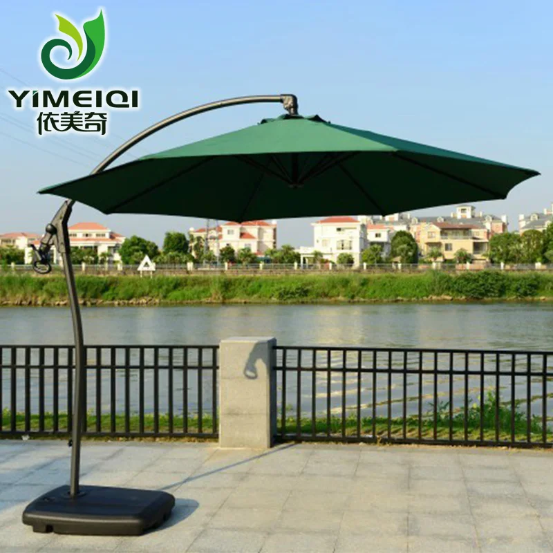 Outdoor seasonal umbrellas umbrella booth by the side of security patio