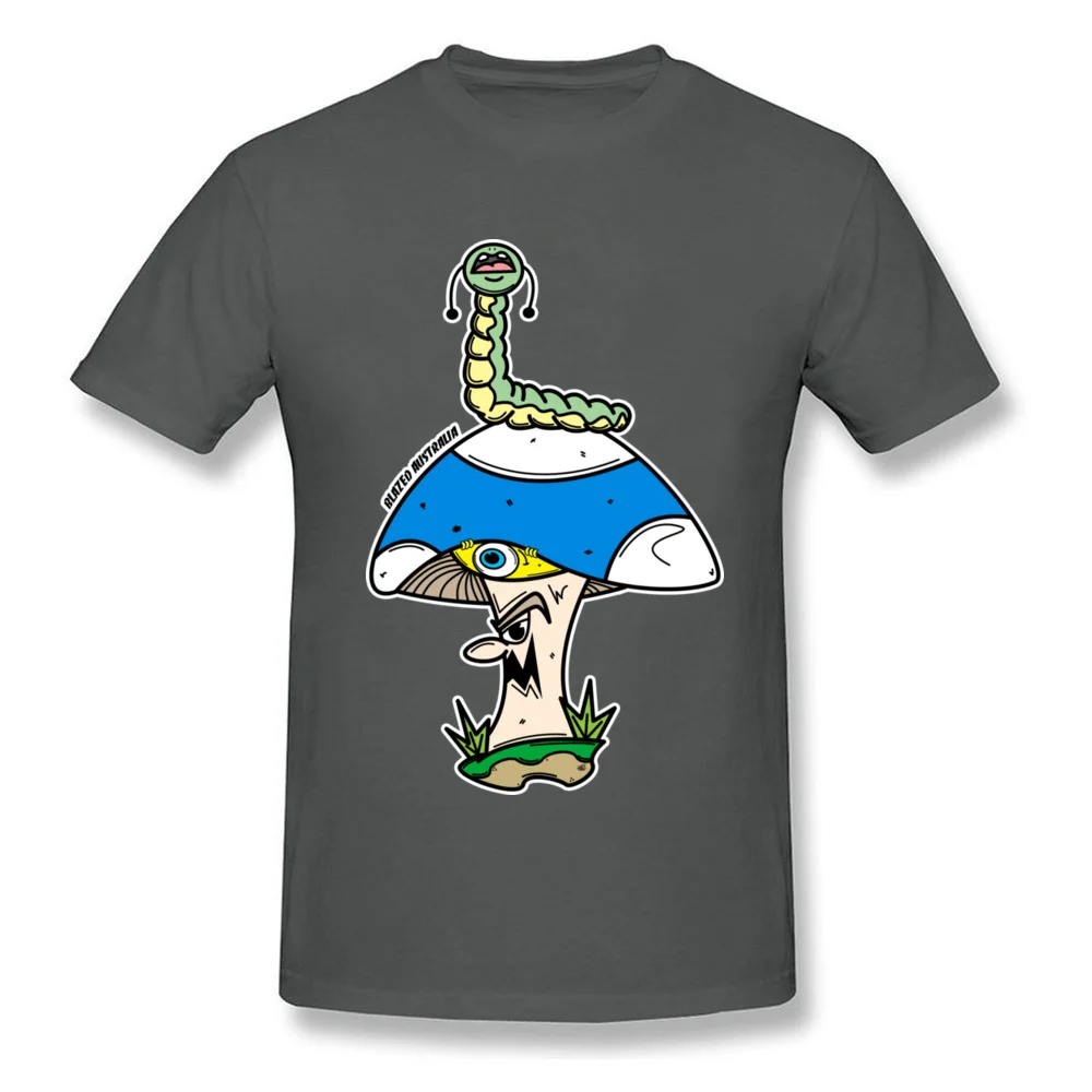 Screaming Caterpillar T Shirts Casual Short Sleeve Company O Neck Cotton Tops Shirt Slim Fit Tee-Shirt for Male Summer Fall Screaming Caterpillar carbon