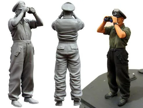 

1/35 Resin Figure German Tank Soldier 1pc Model Kits