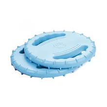 Продукт для домашних животных материал натуральный каучук игрушечный летающий диск для собак